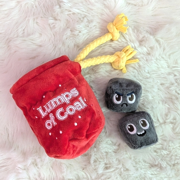 Bark Box Lumps Of Coal Multi Part Dog Toy - Picture 1 of 4